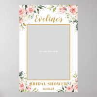 Boho rose vif douche à nuptiale florale