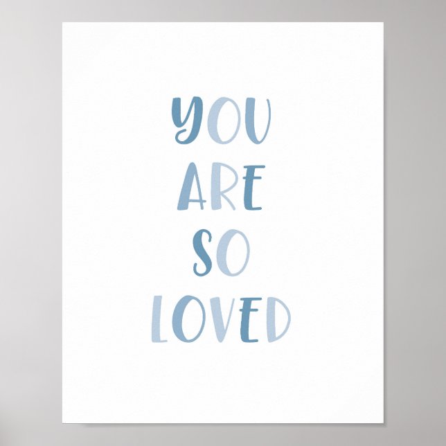 Affiche Boho You Art So Loved Kids Decor (Devant)
