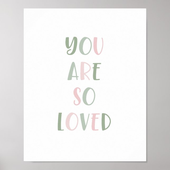 Affiche Boho You Art So Loved Kids Decor (Devant)