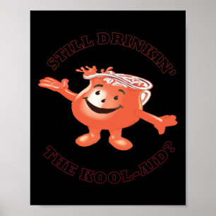 Affiche Boire encore l'autocollant Kool-Aid