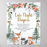 Bois Animaux d'hiver Forêt Diapeurs nocturnes