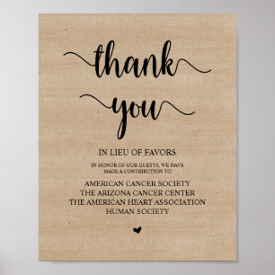 Affiche Bois de ferme rustique, Don Mariage, Contribution