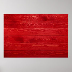 Affiche Bois de fond rouge, arrière - plan, texture, rusti