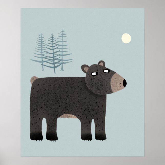 Affiche Bois de l'ours mou (Devant)