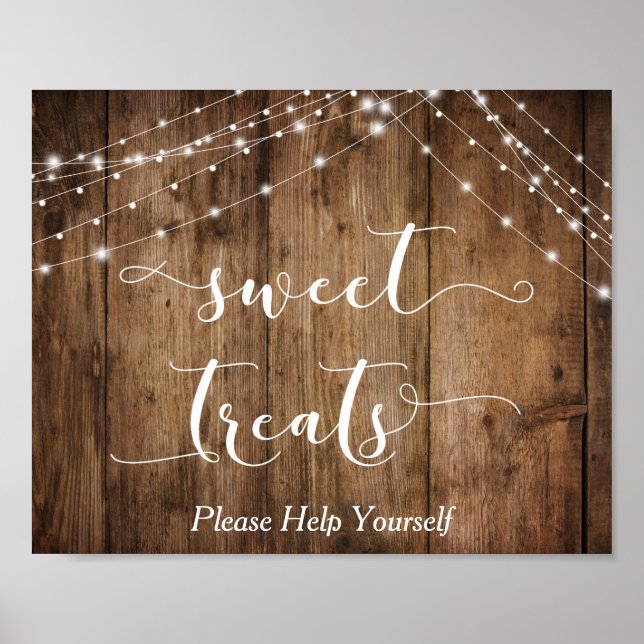 Affiche Bois & Lumières Douceurs Traitements Mariage Desse (Devant)