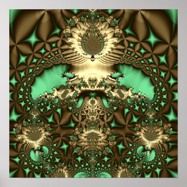 Affiche bois profond (Devant)