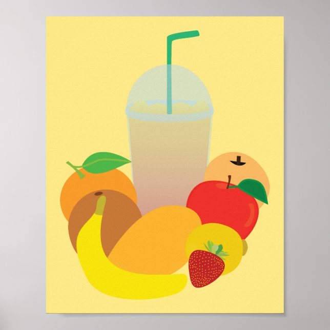Affiche Boisson granité (Devant)
