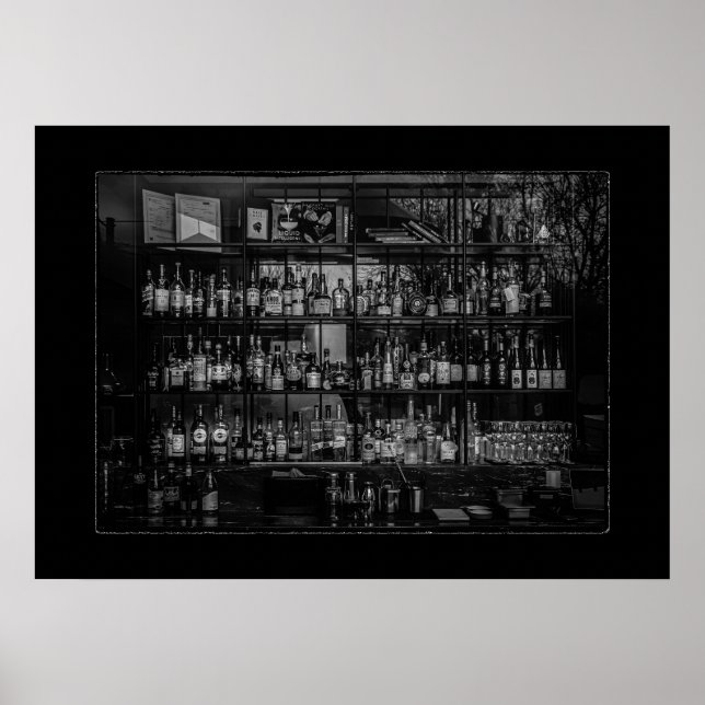 Affiche Boissons N° 2 avec bordure (Devant)