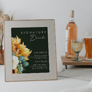 Affiche Boissons signatures Bold Country Sunflower Dark Gr