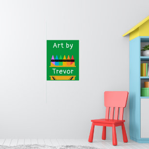 Affiche Boîte à rayonne fractionnée pour enfants personnal