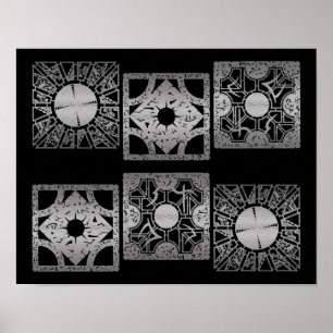 Affiche Boîte de puzzle Hellraiser déconstruite