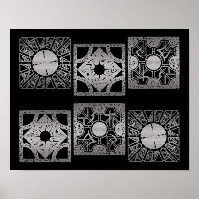 Affiche Boîte de puzzle Hellraiser déconstruite (Devant)