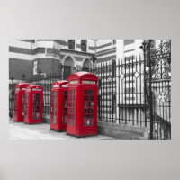 Boîtes téléphoniques rouges
