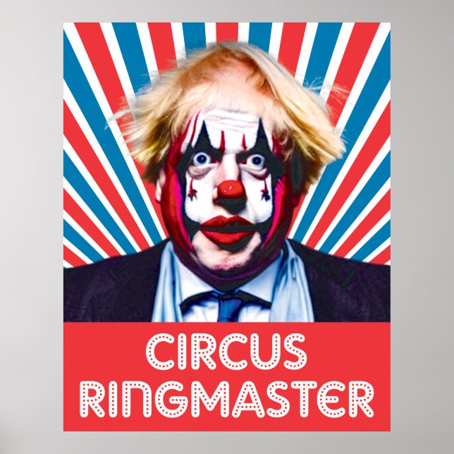 Affiche Bojo le Clown Tory Circus (Devant)