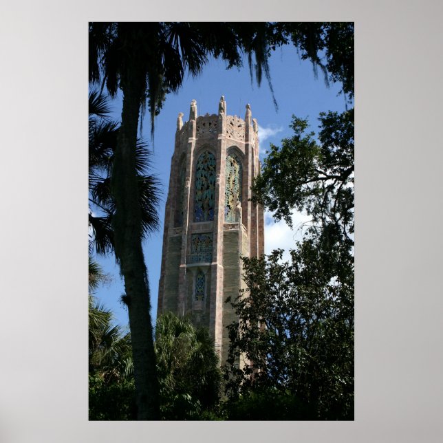 Affiche Bok Tower Gardens Central Florida Canvas Imprimer (Devant)