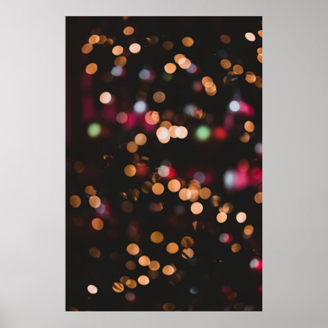 Affiche Bokeh (Devant)