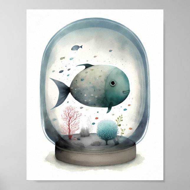 Affiche Bol à poissons  (Devant)
