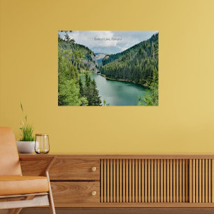 Affiche Bolboci Lake, Romania