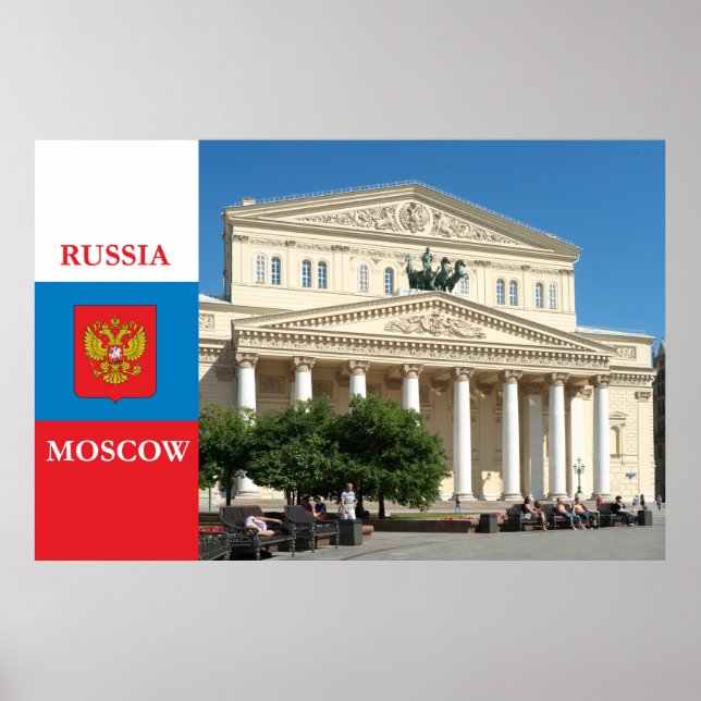 Affiche Bolchoï (Devant)