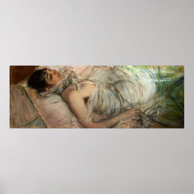 Affiche Boldini - Comtesse De Rasty Lying (Devant)