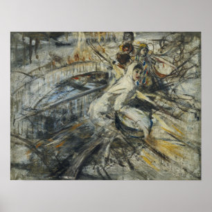 Affiche Boldini - Étude Féminine À Venise 1887