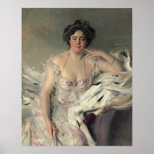 Affiche Boldini - Lady Nanne Schrader