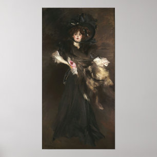 Affiche Boldini - Mademoiselle Lantelme