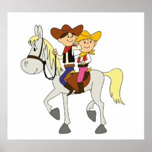 Affiche Bolek I Lolek Cowboys
