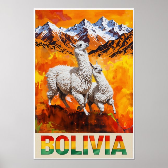 Affiche Bolivie (Devant)