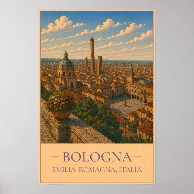 Affiche Bologna (Devant)