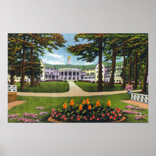 Affiche Bolton Landing Vue extérieure de l'hôtel Sagamore