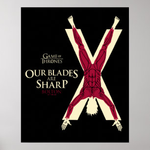 Affiche Bolton Sigil - Nos Lames Sont Sharp