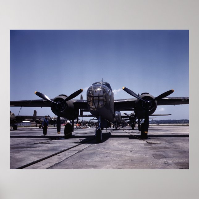 Affiche Bombardiers B-25 (Devant)