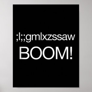 Affiche Bombe nucléaire US Commandement stratégique Drôle 