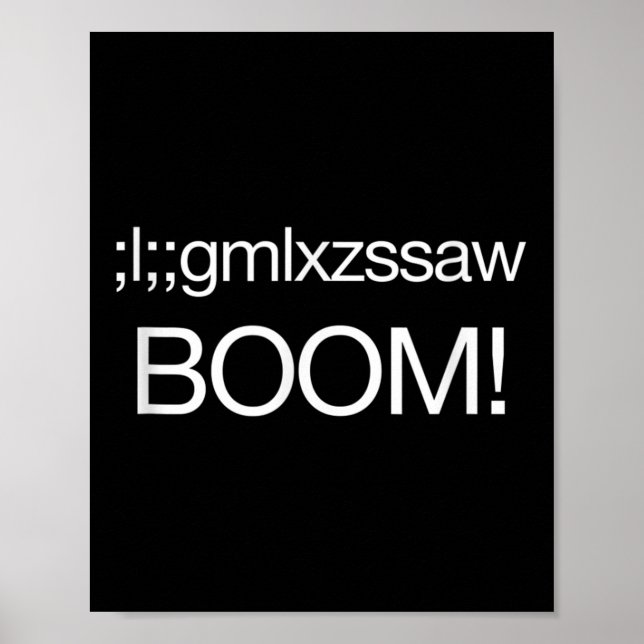 Affiche Bombe nucléaire US Commandement stratégique Drôle  (Devant)