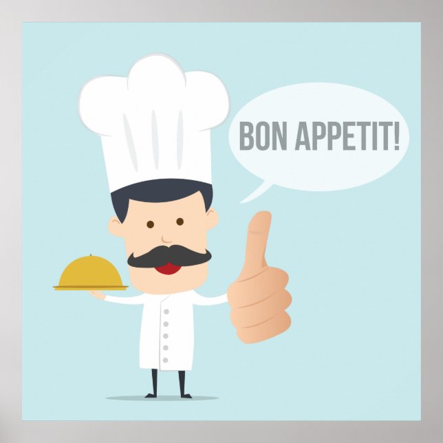 Affiche Bon Appetit (Devant)