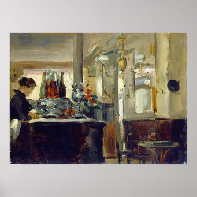 Affiche Bon Bock Café - Edouard Manet Fine Art (Devant)