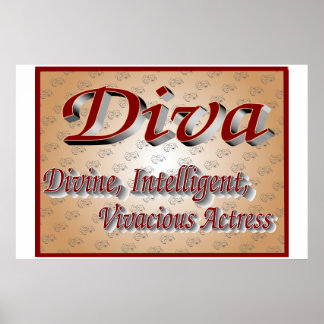 Affiche Bon Diva