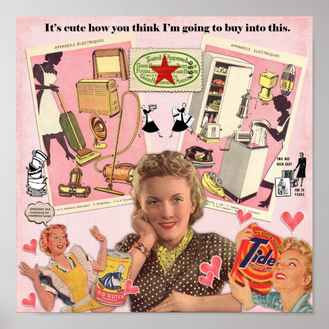 Affiche Bon entretien ménager (Devant)