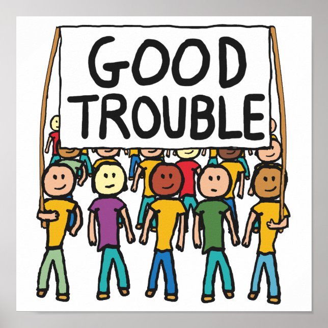 Affiche Bon problème (Devant)