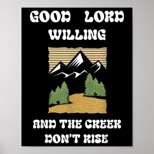 Affiche Bon Seigneur, Willing Creek ne monte pas (Devant)