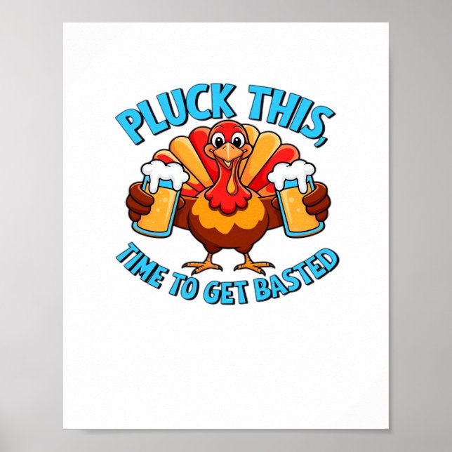 Affiche Bon Temps Joyeux Thamksgiving classique T-shirt (Devant)