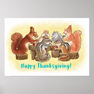 AFFICHE BON THANKSGIVING !