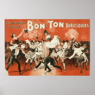 Affiche Bon Ton Burlesquers 365 jours avant eux tous