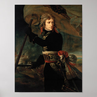 Affiche Bonaparte au Pont d'Arcole