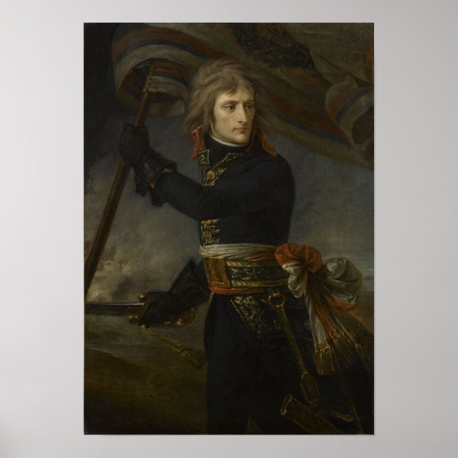 Affiche Bonaparte sur le pont d'Arcole (Devant)