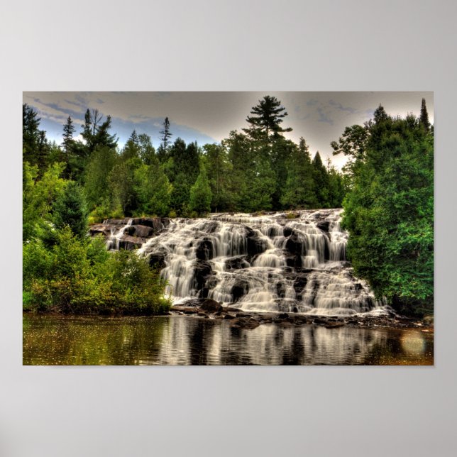 Affiche Bond Falls, Michigan (Devant)