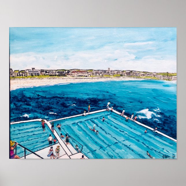 Affiche Bondi Icebergs été (Devant)