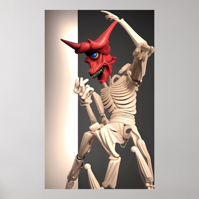 Affiche Bone Up or Go Home (Devant)