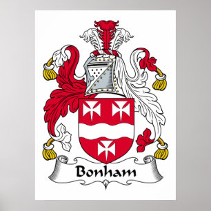 Affiche Bonham Family Crest